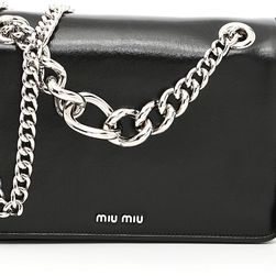 Miu Miu Club Calfskin Bag NERO