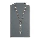 Bijuterii Femei Rebecca Minkoff Pearl Y Necklace GoldPearl