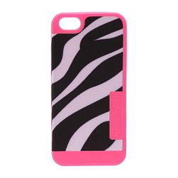 Accesorii Femei JanSport Slipcase For iPhone 5 BlackWhitePink Pansy Miss Zebra