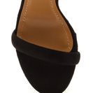 Incaltaminte Femei CheapChic Cushy Lifestyle Chunky Faux Suede Heels Black
