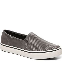 Incaltaminte Femei Keds Double Decker Suede Slip-On Sneaker - Womens Charcoal