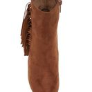 Incaltaminte Femei OPPO Lisa Fringe Boot TAN