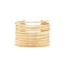 Bijuterii Femei Forever21 Stacked Etched Cuff Gold