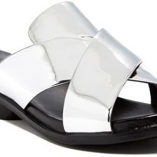 French Connection Basia Metallic Sandal SILVER