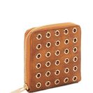 Accesorii Femei Deux Lux Hudson Zip-Around Wallet COGNAC