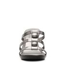 Incaltaminte Femei Italian Shoemakers Andie Wedge Sandal Pewter Metallic