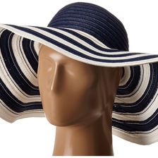 Vera Bradley Sun Hat Navy Stripe