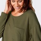 Bluză supradimensionată 