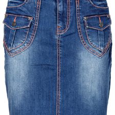 Fustă cu stretch din denim 