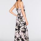 Rochie maxi cu volănaş 