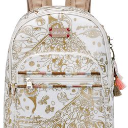 Sakroots Artist Circle Mini Backpack Gold Songbird