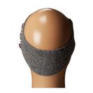 Accesorii Femei LAUREN Ralph Lauren Jewel Encrested Waffle Stitch Headband Dark Grey HeatherSmoke Amethyst