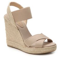 Incaltaminte Femei LAUREN Ralph Lauren Elana Wedge Sandal Beige