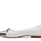 Incaltaminte Femei Rangoni by Amalfi Zula Pointed Cap Toe Flat WhiteGold