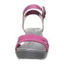 Incaltaminte Femei Crocs Leigh II Ankle Strap Wedge Berry