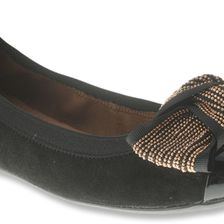 Azura Dewdrop Black Suede