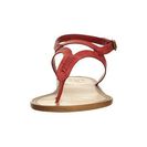 Incaltaminte Femei Frye Ruth Whipstitch Sandal Red Smooth Full Grain