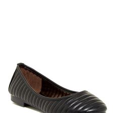 Incaltaminte Femei Elegant Footwear Daniela Quilted Flat BLACK