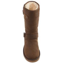 Incaltaminte Femei UGG UGG Australia Sutter Leather Boots BLACK (01)