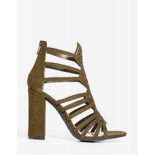 Incaltaminte Femei CheapChic Encounter-47v Up All Night Heel Olive