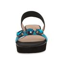 Incaltaminte Femei Kate Spade New York Taylor Turquoise SuedeBlack Elastic