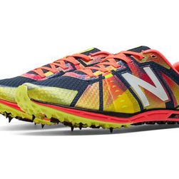 Incaltaminte Femei New Balance Womens XC5000 Spike Yellow with Black Red