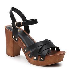 Incaltaminte Femei Qupid Beekler-01 Sandal Black