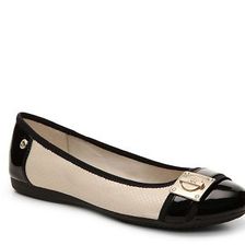 Incaltaminte Femei AK Anne Klein Sport Ifonly Ballet Flat BlackWhite