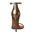 Incaltaminte Femei Michael Kors Jacqueine Runway Pale Gold Specchio Genuine Snake