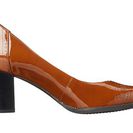 Incaltaminte Femei Clarks Tarah Sofia Cognac Patent Leather