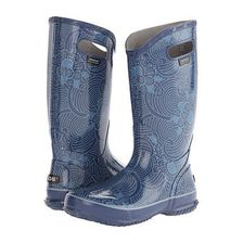 Incaltaminte Femei Bogs Rainboot Batik Blue