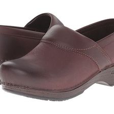 Incaltaminte Femei Dansko Poppy Bordeaux Burnished Nubuck