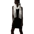 Accesorii Femei Calvin Klein Marble Stripe Scarf Heathered Mid Gray