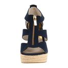 Incaltaminte Femei Michael Kors Damita Wedge Navy Canvas