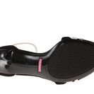 Incaltaminte Femei Isaac Mizrahi New York Positano Black SuedeWhiteGold Suede