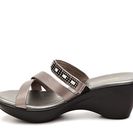 Incaltaminte Femei Athena Alexander Neena Wedge Sandal Pewter