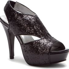 Dyeables Kat Black Glitter/Patent