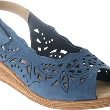 Spring Step Orella Blue Nubuck