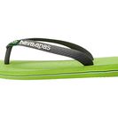 Incaltaminte Femei Havaianas Brasil Logo Unisex Flip Flops Lime GreenGrey