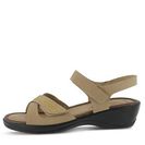 Incaltaminte Femei Flexus by Spring Step Caric Wedge Sandal Beige