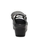 Incaltaminte Femei Bernie Mev Lexa Polka Dot Wedge Sandal BlackWhite