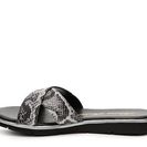 Incaltaminte Femei Athena Alexander Tempo Snake Wedge Sandal BlackGrey