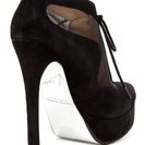 Incaltaminte Femei Kristin Cavallari by Chinese Laundry Lacee Mesh Cutout Platform Bootie Black