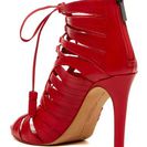 Incaltaminte Femei Vince Camuto Narrital Lace-Up Pump CHERRY RED