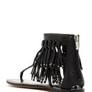 Incaltaminte Femei Sam Edelman Griffen Fringe Sandal BLACK