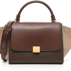 Céline Small Trapeze Bag WINE