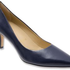 Trotters Alexa Blue Glazed Leather