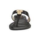 Incaltaminte Femei Michael Kors Hamilton Flat Black Vachetta
