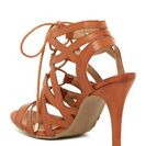 Incaltaminte Femei Elegant Footwear Elina Lace-Up Sandal CAMEL