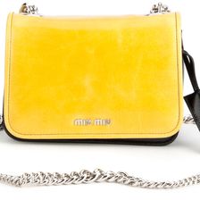 Miu Miu Shine Club Bag ANANAS+NERO
